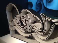close up of bookcase why Joris Laarman Lab. Image copyrighted, no permissions granted