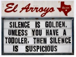 Quote about silence. (screenshot: elarroyo.com)