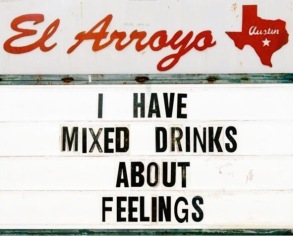 Funny quote about dealing with feelings (image screenshot/ elarroyo.com)