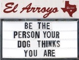Inspiring dog quote (screenshot elarroyo.com)
